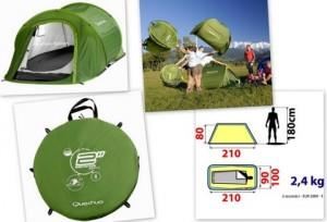 CORT QUECHUA 2” - pentru 4 persoane 