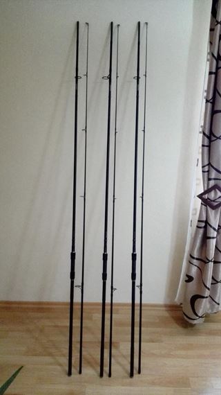 3 lansete Daiwa black widow 3 60m/3 lbs