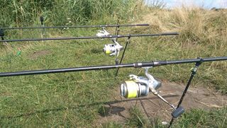 Vand set lansete Beastmaster cu mulinete Schimano Ultegra 10000