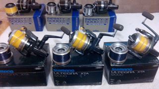 Vand mulinete de top daywa, shimano