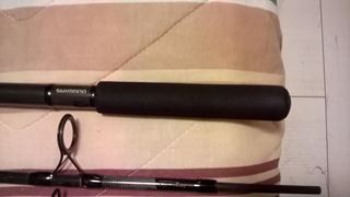 3 lansete shimano 3 mulinete okuma IMPECABILE