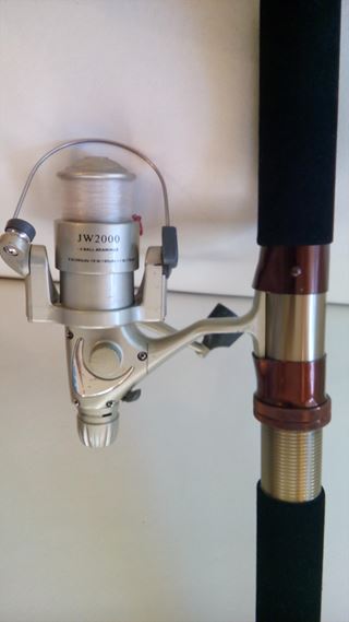 Lanseta originala DAIWA-Esperanto/4,7m cu Mulineta JW2000 