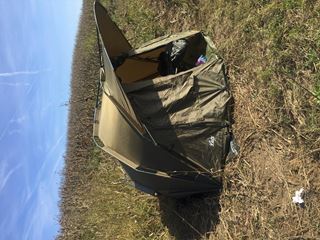 Cort 2 pers + winterskin/2 paturi pt pescuit/2 saci de dormit