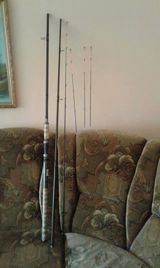 3 lansete feeder, 3'90m-up to 180 g, Art. -nr 57-31 391,Germany