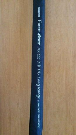 4 lansete Shimano force master ax 12' 3 lbs long range