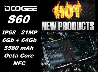 Telefon Ultrarezistent DOOGEE S60 IP68 Octa Core 2.5GHz 5580mAh 