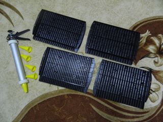 Mese rulat boilies, pistol + conuri