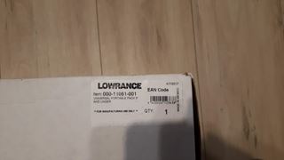 Lowrance - Suport sonar cu geanta si ventuza pentru transducer.