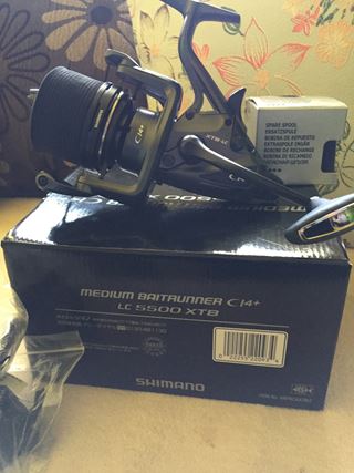 Mulinetă Shimano medium baitruner CI4+LC 5500XTB 