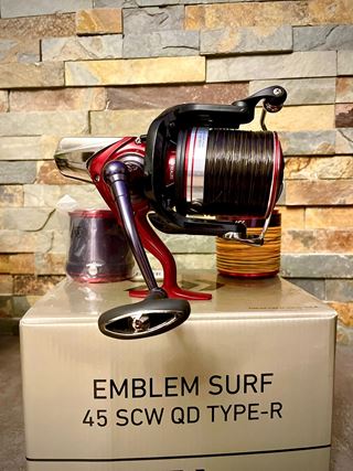 4  MULINETE DAIWA EMBLEM SURF 45 SCW QD TYPE R