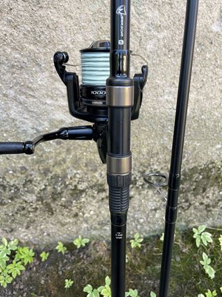 Combo lansetă Fox Warrior Spod 3,6 cu mulinetă Shimano Aerlex 