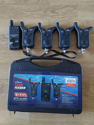 Set 4 avertizori + statie Team Feeder By Dome