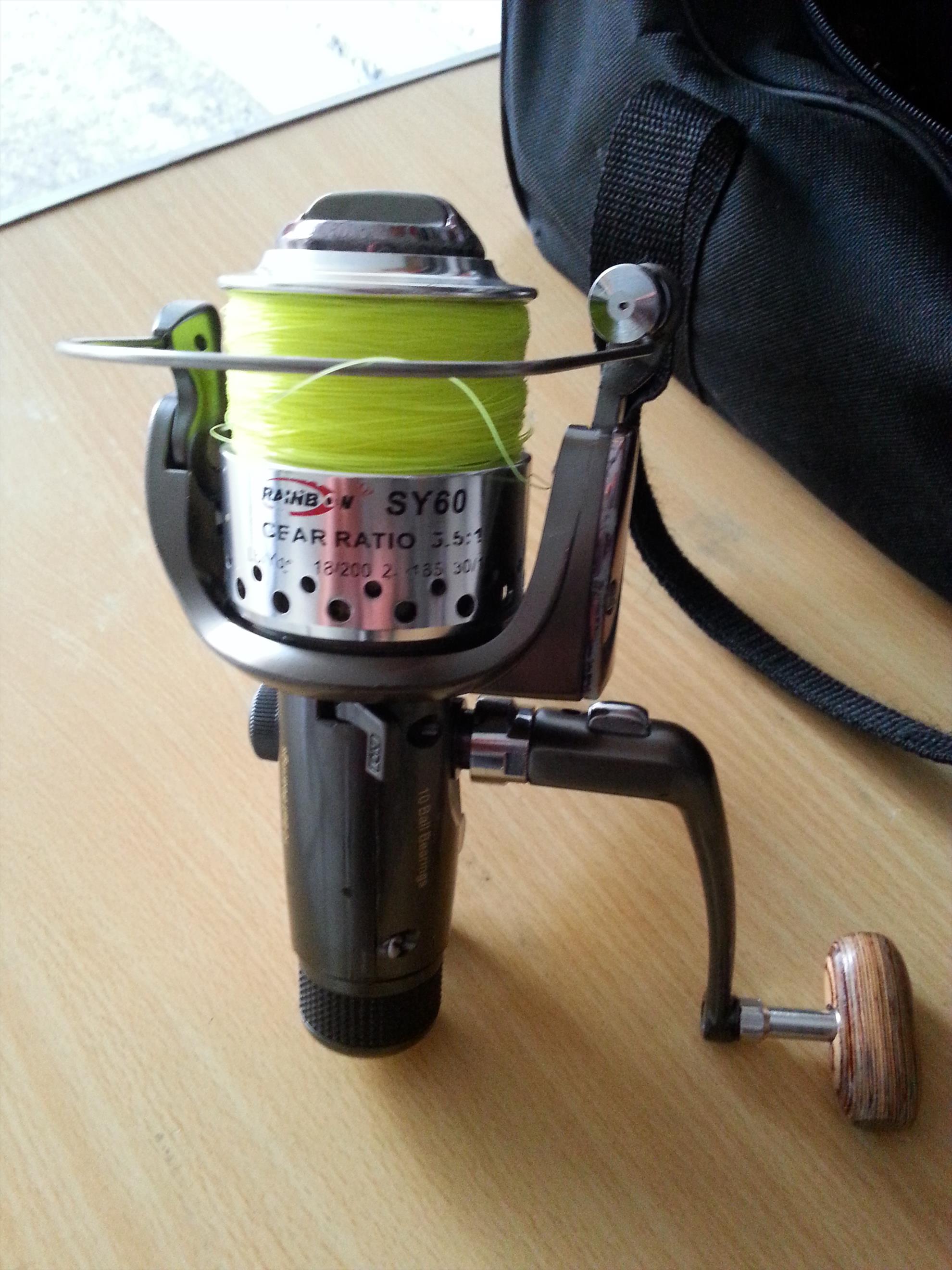  - mulinete Rainbow SY60, cu fir 350m ,Trabucco de 30 T Force ;