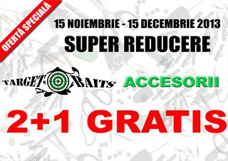 2+1 GRATIS - ACCESORII TARGET BAITS