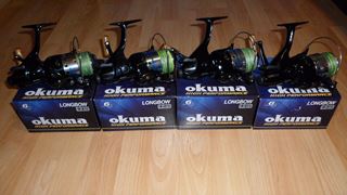 Set 4 mulinete OKUMA LONGBOW 60