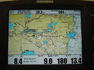 Harta Deltei Dunarii pentru sonare Humminbird