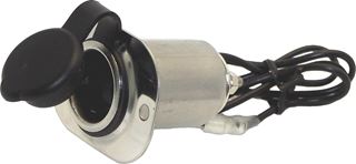 Priza 12 volti inox