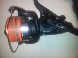 Set 3 X lansete Okuma + 3 mulinete Okuma + 3 tabur rezerva