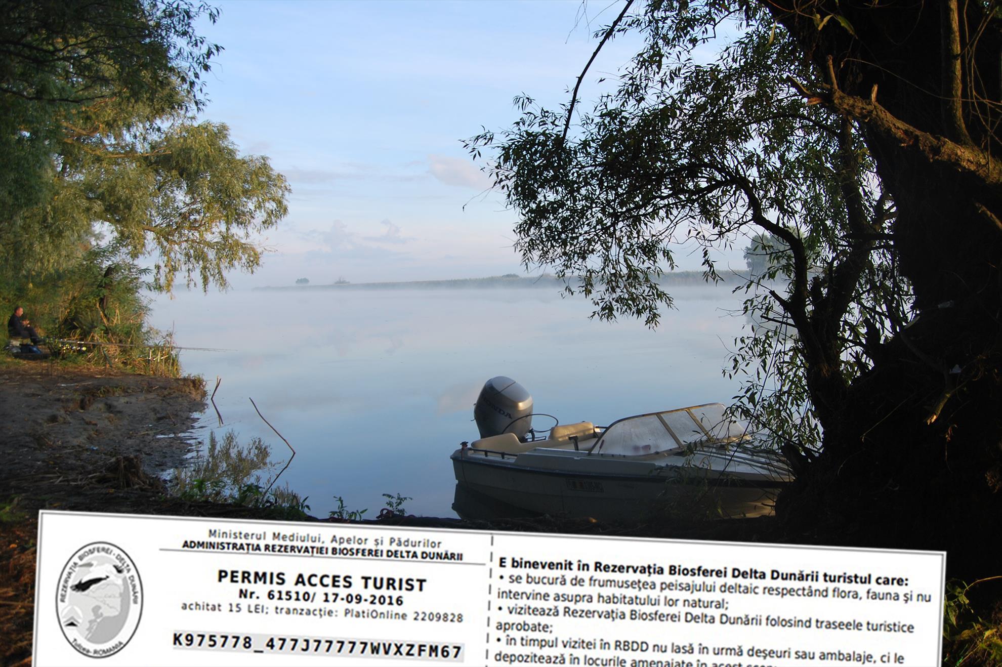 Permis Pescuit Delta Dunării ARBDD 2021