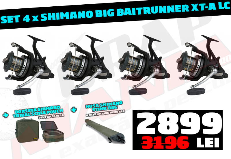 set 4 mulinete shimano bbrlc