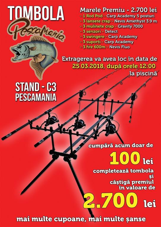 tombola pescamania 2018