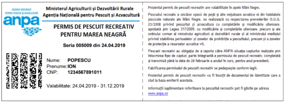 permis pescuit