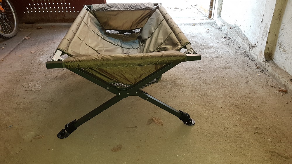 Saltea primire Baracuda NE01, 120X70CM cu picioare reglabile