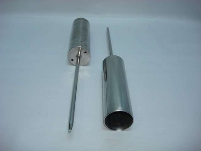 17. Incarcator lanseta inox cu picior fix folosite o partida de pescuit = 2buc x 35lei