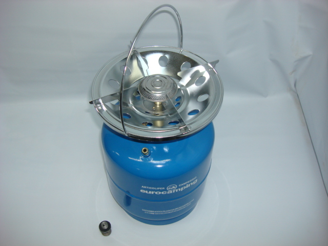 30. Butelie voiaj 5 litri cu arzator si reductie de incarcat = 120lei