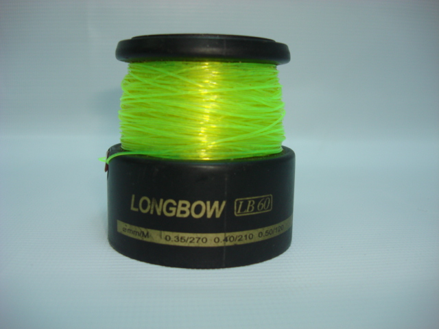 50. Tambur de rezerva pentru mulineta okuma LB60 din plastic cu fir de 0,40 fluo = 10lei