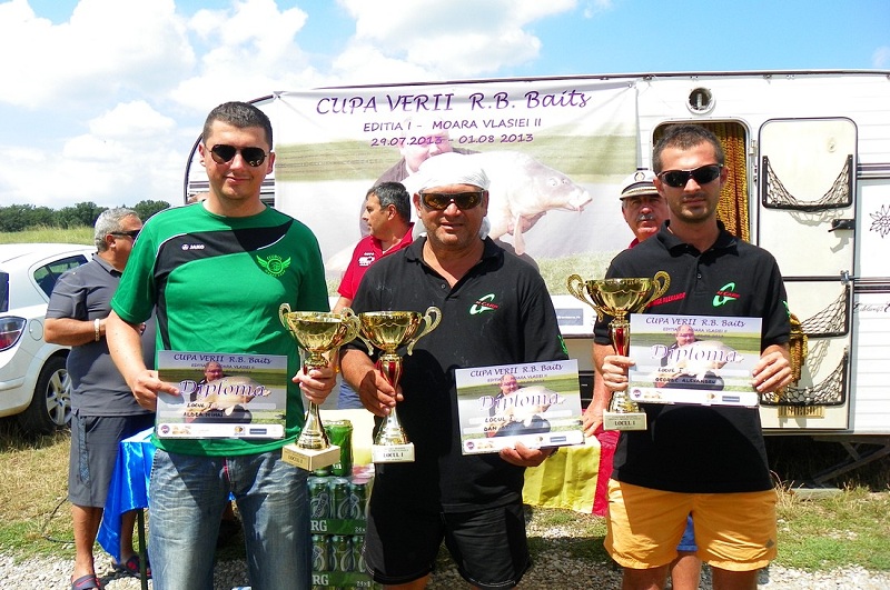 Locul 1,Cantitate-Calitate-Cupa Verii R.B Baits Moara Vlasiei 2013