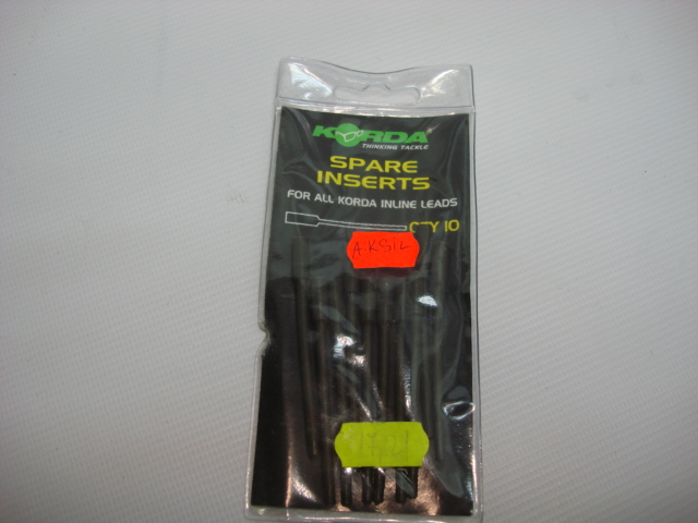30. Korda Spare Inserts 10buc= 10lei